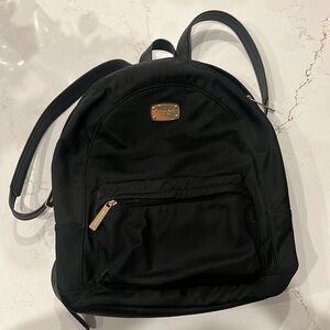 Michael Kors nylon black backpack